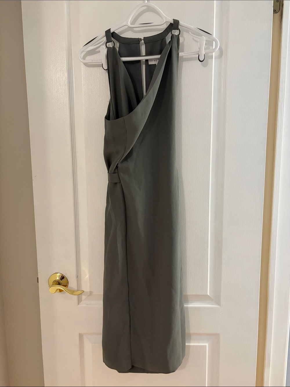 Olive Green Dress
